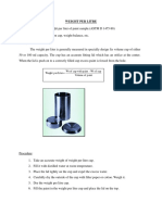 Weight Per Litre: Paint of Cup of WT - Paint With Cup of WT Liter Per Weight