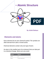 Unit 2 - Atomic Structure