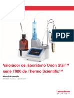 Manual Orion Star T900 Series Titrators ES