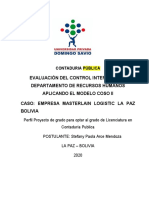 Proyecto de Grado Control Interno en RRHH