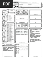 Catalea DND 5e Charsheet