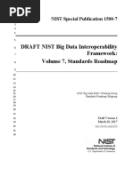 DRAFT NIST Big Data Interoperability Framework: Volume 7, Standards Roadmap