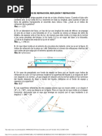 Tarea Ndice de Refracci N Reflexi N y Refracci N PDF