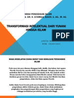 Transformasi Intelektual Dari Yunani Hingga Islam