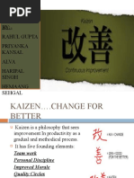 Benefits of Kaizen 1