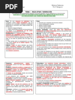 Sociología II Esquema Tema1: Raza, Etnia y Migración