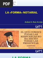 UAM - Módulo 1-3 La Forma Notarial