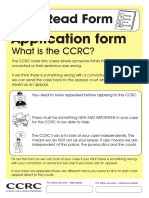 CCRC Application Form 1