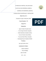 Práctica N°2. Contenido de Agua y Sedimentos (GRUPO 6)