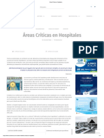 Áreas Críticas en Hospitales