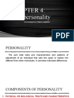 PERSONALITY