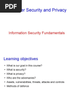 BSC Year1sem1 Information Security