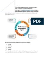 Performance Management Process: Planning Monitoring Reviewing Rewarding