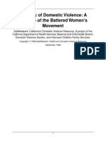 Herstory of Domestic Violence: A Timeline of The Battered Women's Movement