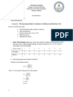 BSED3B ZAMORA, CHERRY Assignment SPEARMAN RANK