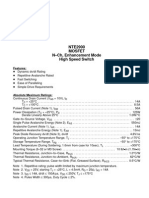 NTE2900 Mosfet N-CH, Enhancement Mode High Speed Switch: Features