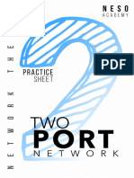 Practice Sheet - Two-Port Networks