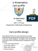 Cam Kinematics - Cam Profile