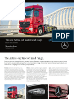 The New Actros 4x2 Tractor Head Range.: Everyone Talks, One Delivers