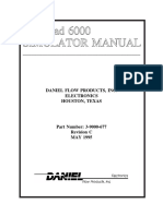 Danload 6000 Simulator Manual: Daniel Flow Products, Inc. Electronics Houston, Texas