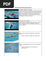 Ejercicios Tecnica de Natacion