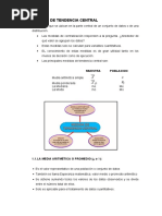 Medidas de Tendencia Central