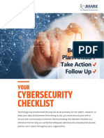 Cybersecurity Checklist: 8 4 4 - 4 4 - J M A R K