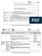 Department of Education: Session Guide On Integration and TPSLM Workplace Application