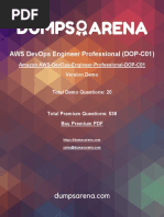 AWS DevOps Engineer Professional DOP C01 Demo