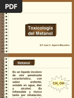 Toxicologia Del Metanol