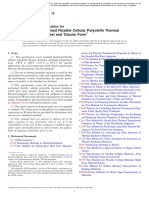 Extruded Preformed Flexible Cellular Polyolefin Thermal Insulation in Sheet and Tubular Form