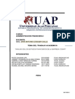 Analisis de Los Estados Financieros Cosapi