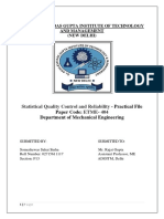 Someshewar Sahai Sinha 027 F13 SQCR Practical File 6.1,7.4,8.2,9.1,10.1-10.4 and 10.9