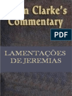 Comentário Bíblico Adam Clarke - Lamentações de Jeremias