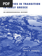 Societies in Transition in Early Greece