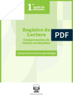 Registro de Lectura - Primaria - WEB-1°-ANA