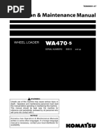 Manual de Operacion Y Mantenimiento Cargador Komatsu WA470-5