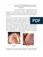 Resumen Del Articulo 5 Dientes Supernumerarios en La Región Del Tercer Molar Inferior Etiología y Manejo Quirúrgico de Un Paramolar.