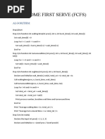 OS LAB Assignment 1 (Scheduling Algorithms)