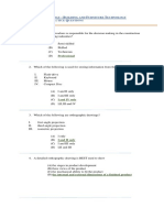 Industrial Technology - BFT - Practice Test 8