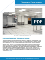 Cleanpro Cleanroom Protocols