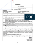 Assignment No. 2: Sec.A1 - 10 Sec.B-1 Sec.B-2 Sec.B-3 Sec.B-4 Sec.B-5 Sec.B-6 Sec.B-7 Page No