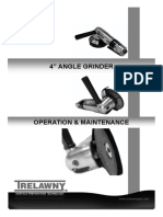 Angle Grinder Manual