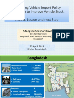 Vehicle Import Guideiline Bangladesh