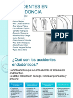 Accidentes en Endodoncia