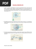 Kinematics of Rigid Body