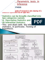 Statistics Can Be Broadly Classified Into Two Categories Namely (I) Descriptive Statistics and (II) Inferential Statistics