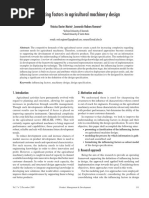 Influencing Factors in Agricultural Machinery Design: Vinicius Kaster Marini, Leonardo Nabaes Romano