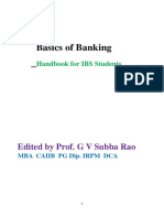 Basics of Banking-For IIMS-June21-Prof - GvsRao