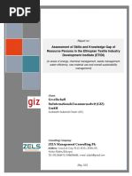 Report On Assessment of Skill and Knowledge Gap at ETIDI (Final Draft)